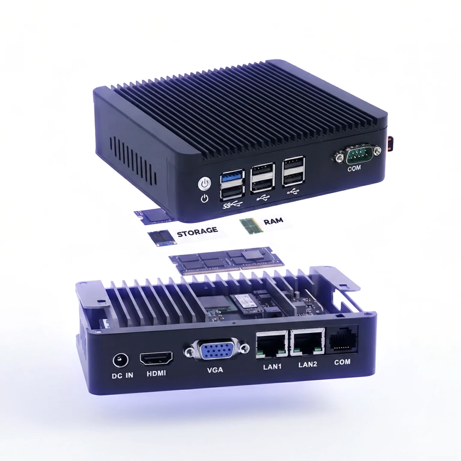 MPC-N3 fanless mini PC